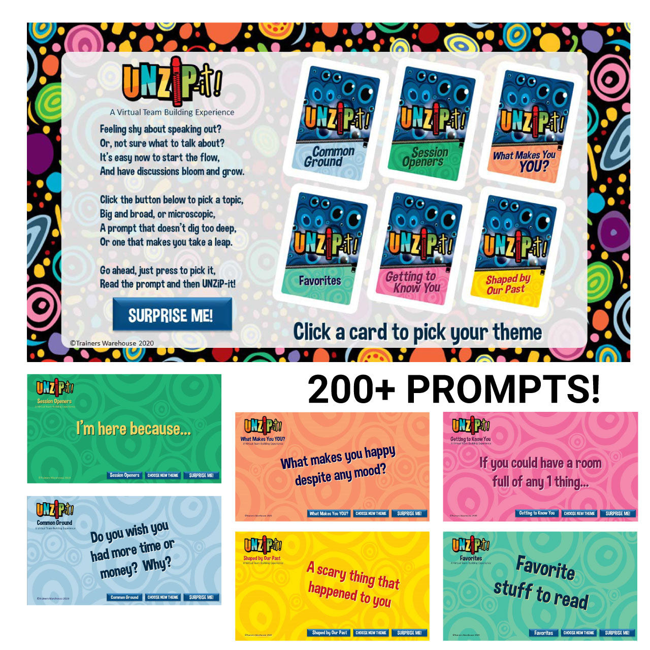 Unzip It Remote - Getting Acquainted Set