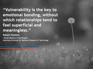 Building Relationships through Sharing Vulnerability