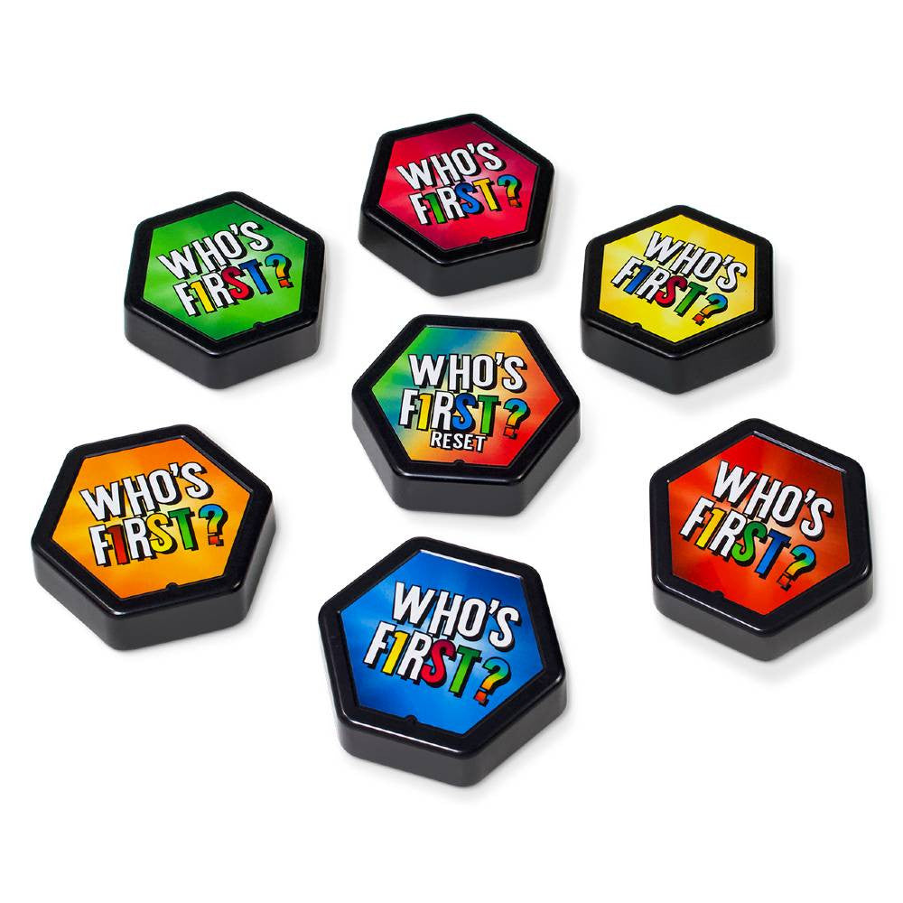 Who's First?  V8 Wireless Game Buzzer  Pads