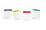 Appreciation Sticky Note Pads; 4 varieties - 20 pads