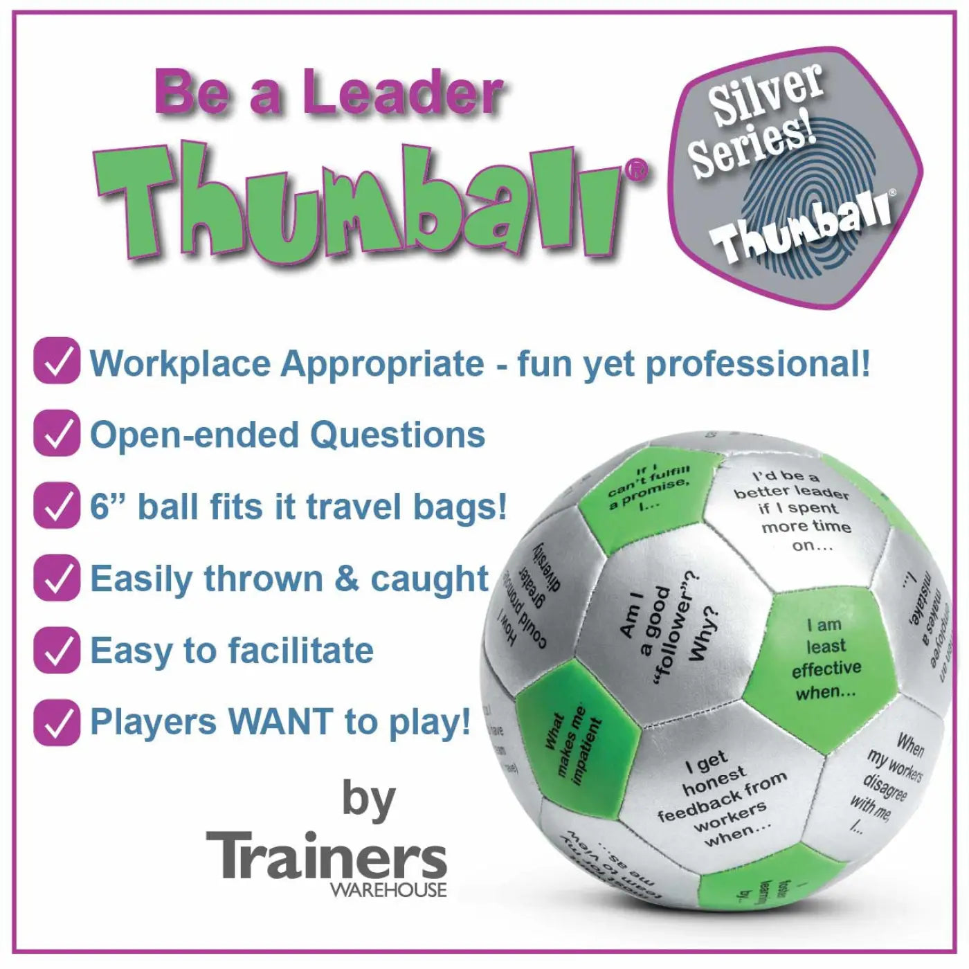 Be a Leader Thumball bullet points
