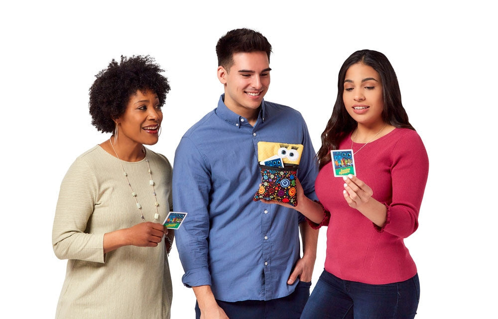 3 players using Diversity UNZiP-it!