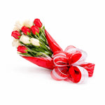Bouquet of One Dozen Long-Stem Chocolate Roses - Chocolate Roses - Trainers Warehouse