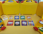 Brick Masters Story Game - Setting out the card