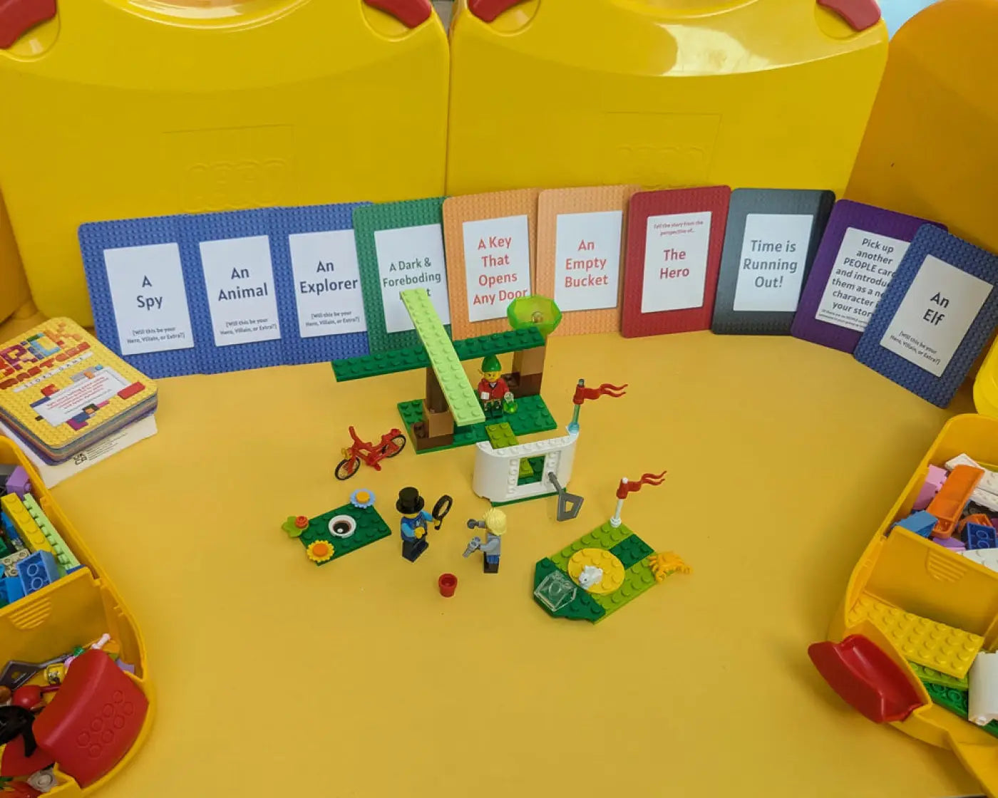 Brick Masters Story Game - Get ready to tell the story