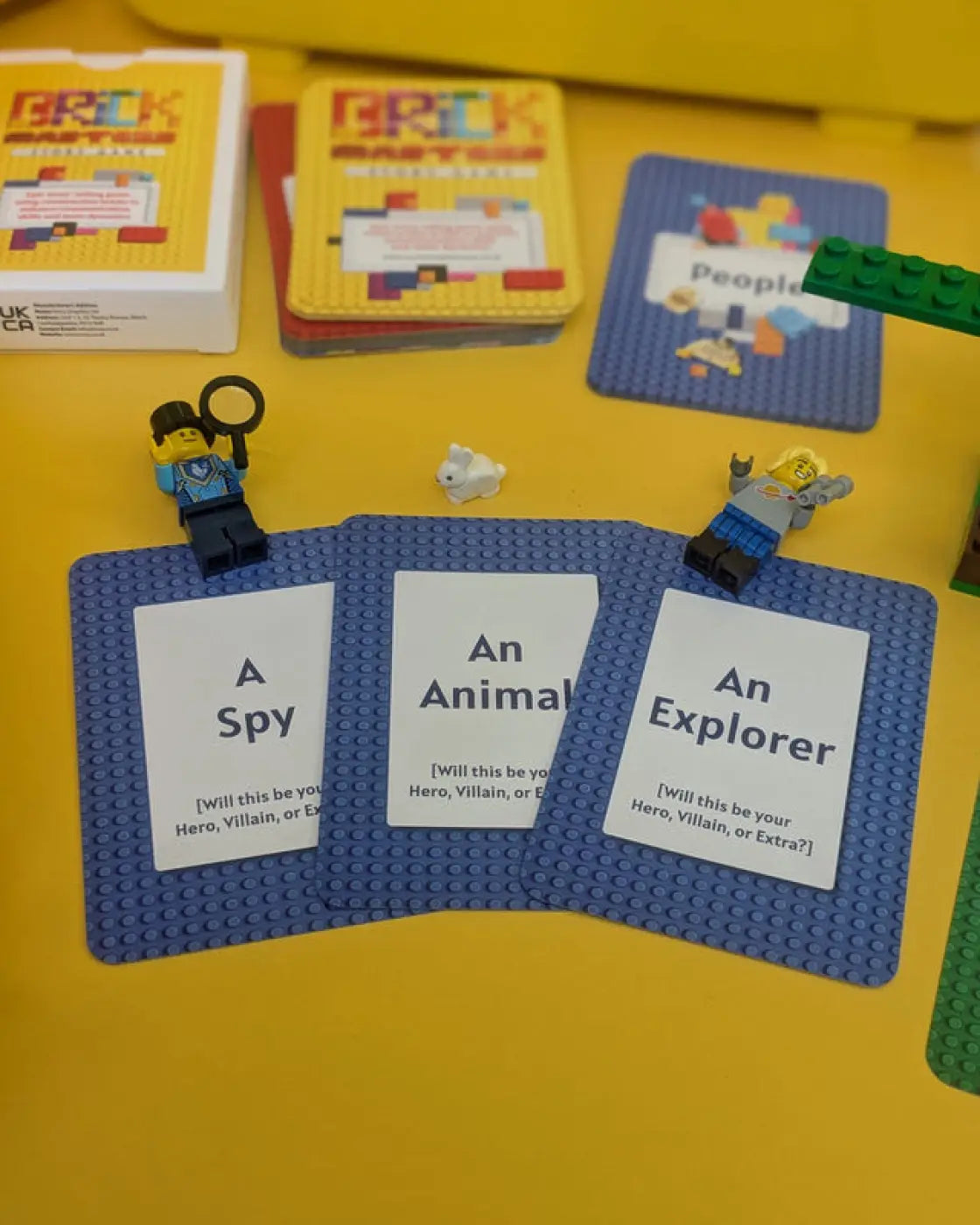 Brick Masters Story Game - People Cards