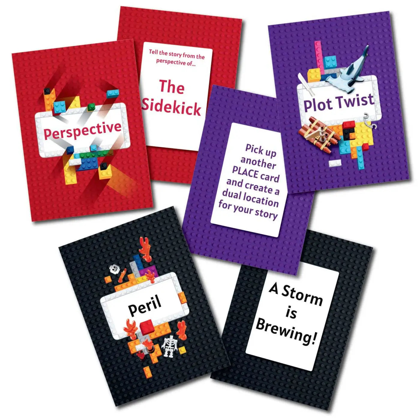 Brick Masters Story Game - plot twists & perils