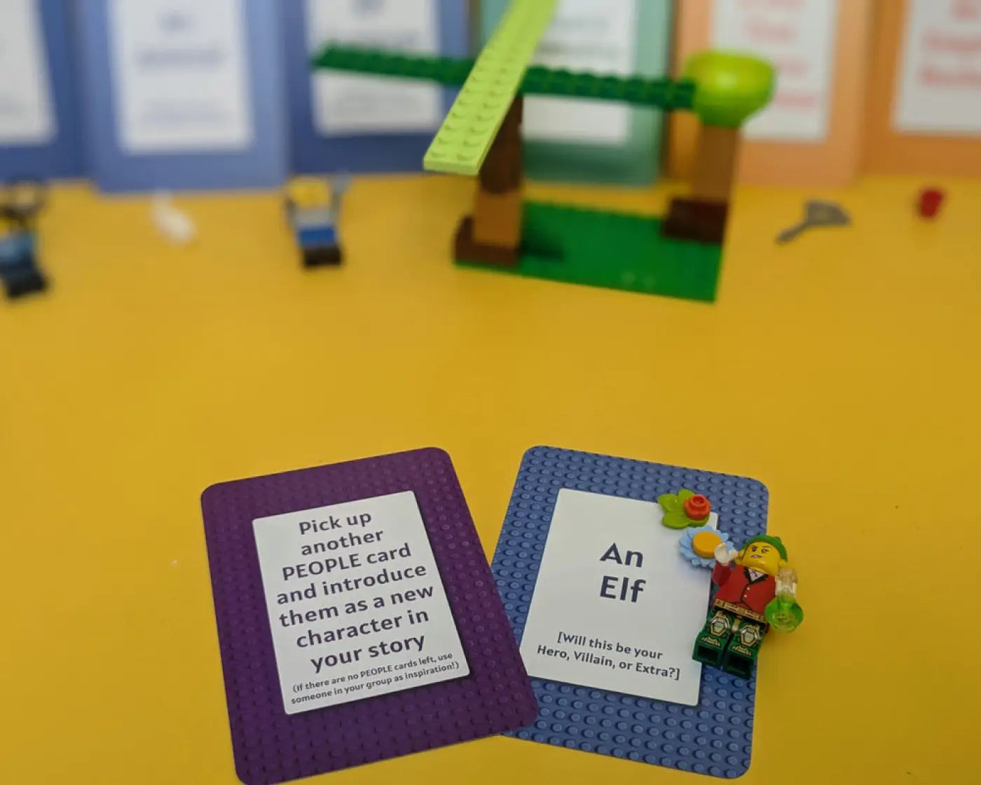 Brick Masters Story Game - Add in a plot twist!