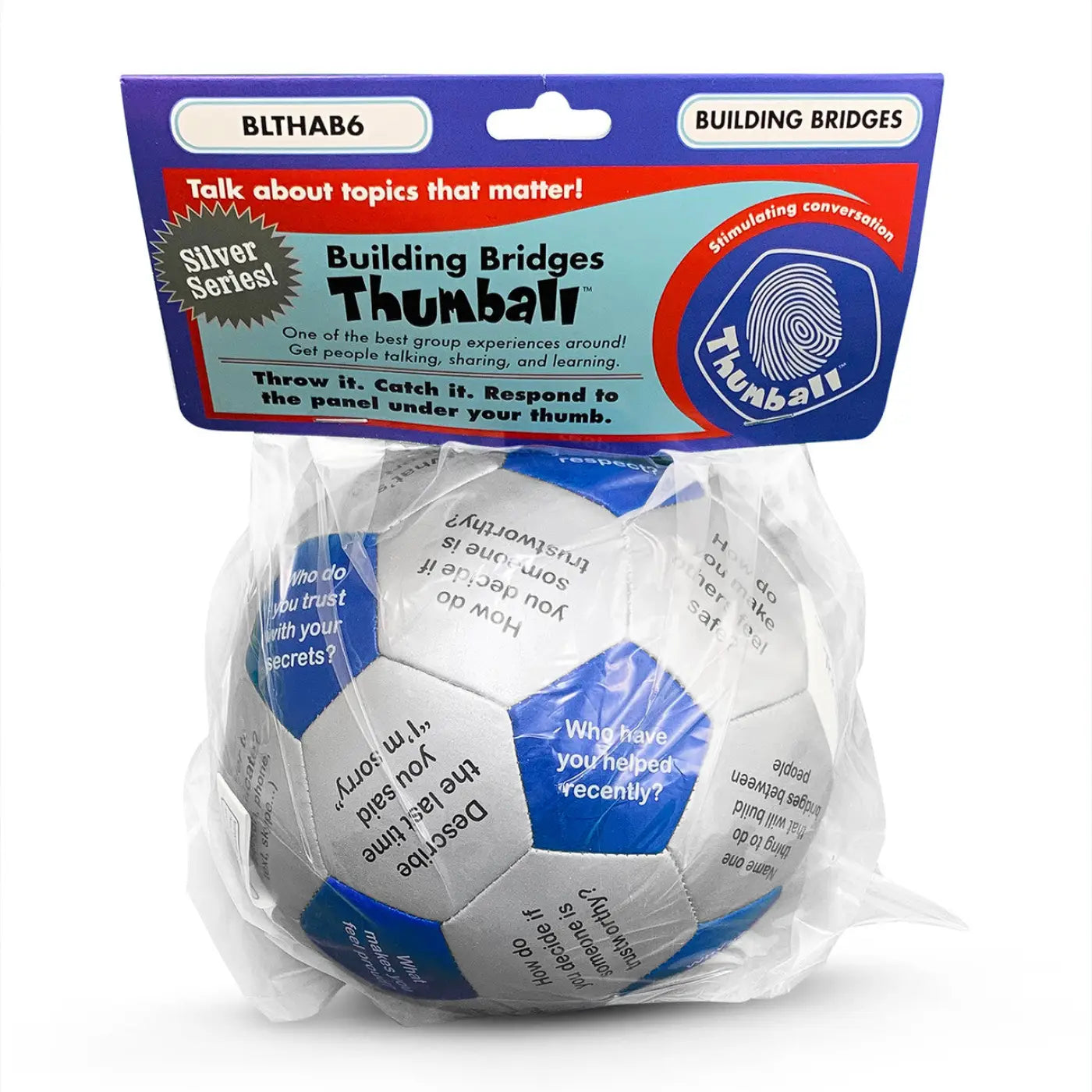 Building Bridges - Building Trust  Thumball, in packaging