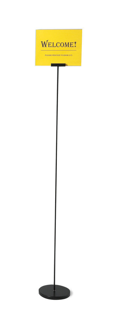 5 ft. Floor Stand for 8.5" x 11" signs