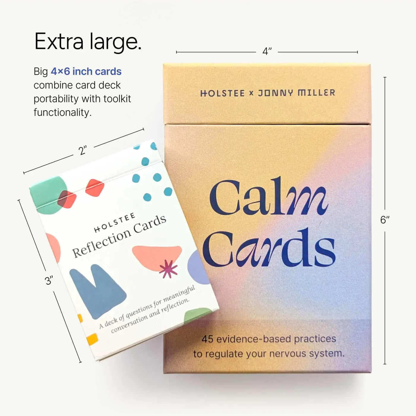 Calm Cards - One XL Deck - Cards - Trainers Warehouse