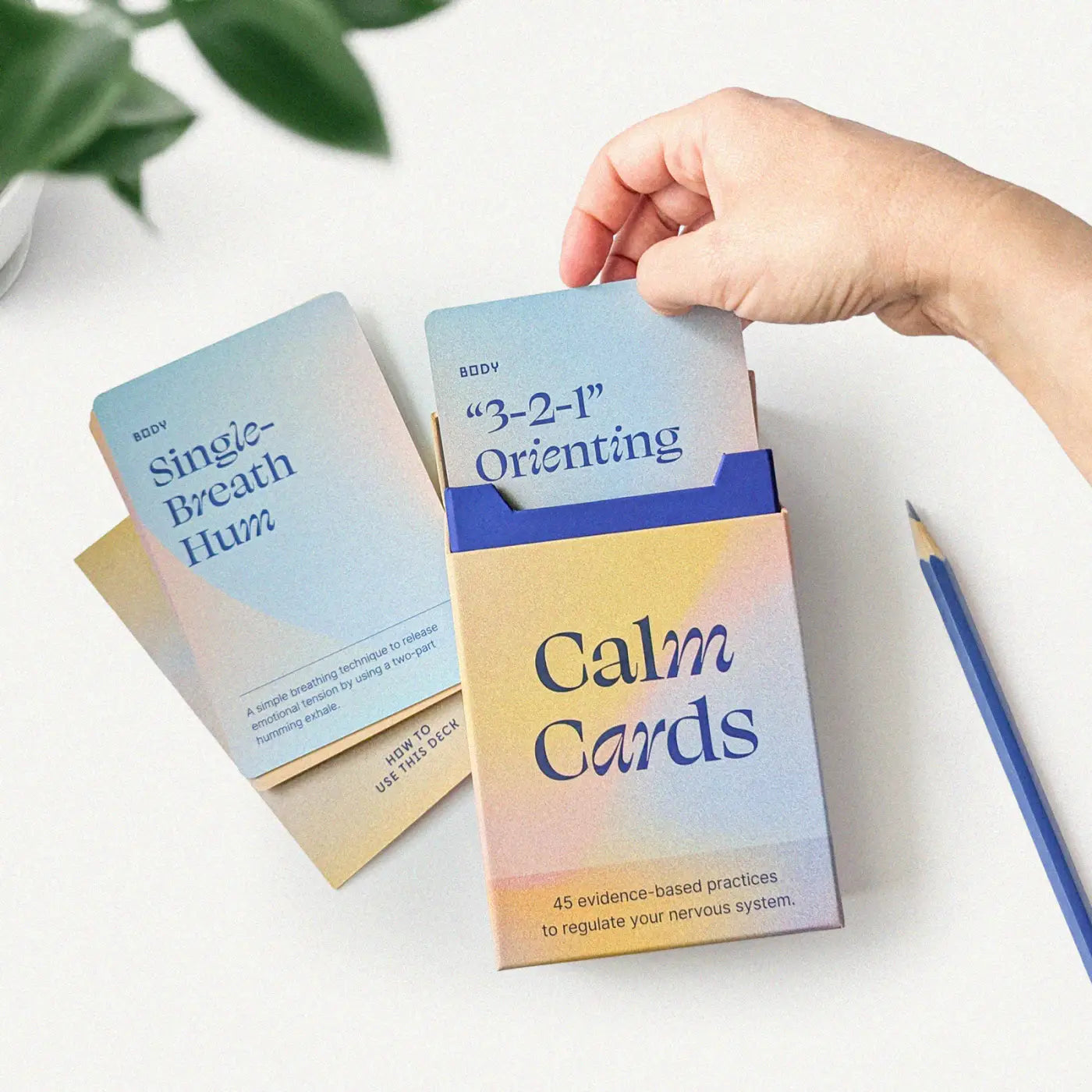 Calm Cards - One XL Deck - Cards - Trainers Warehouse