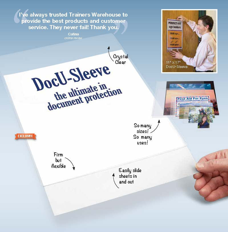 DocU-Sleeve; Features