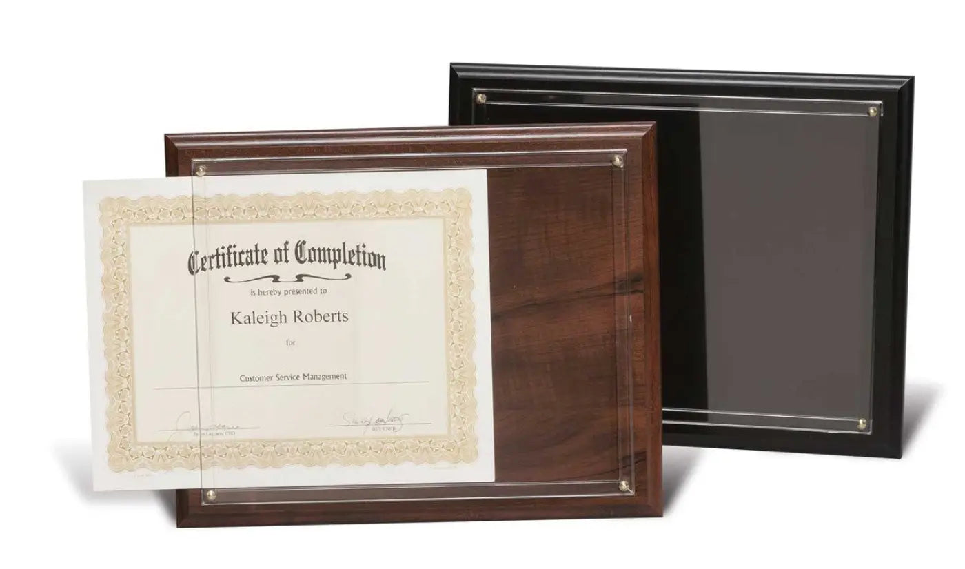 Certificate Plaque