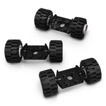 3 sets of LEGO wheels