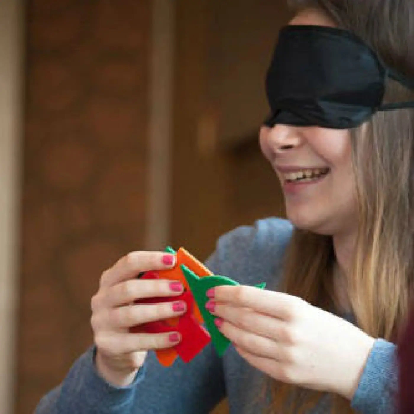 Colourblind Communication & Team-building Kit; in use