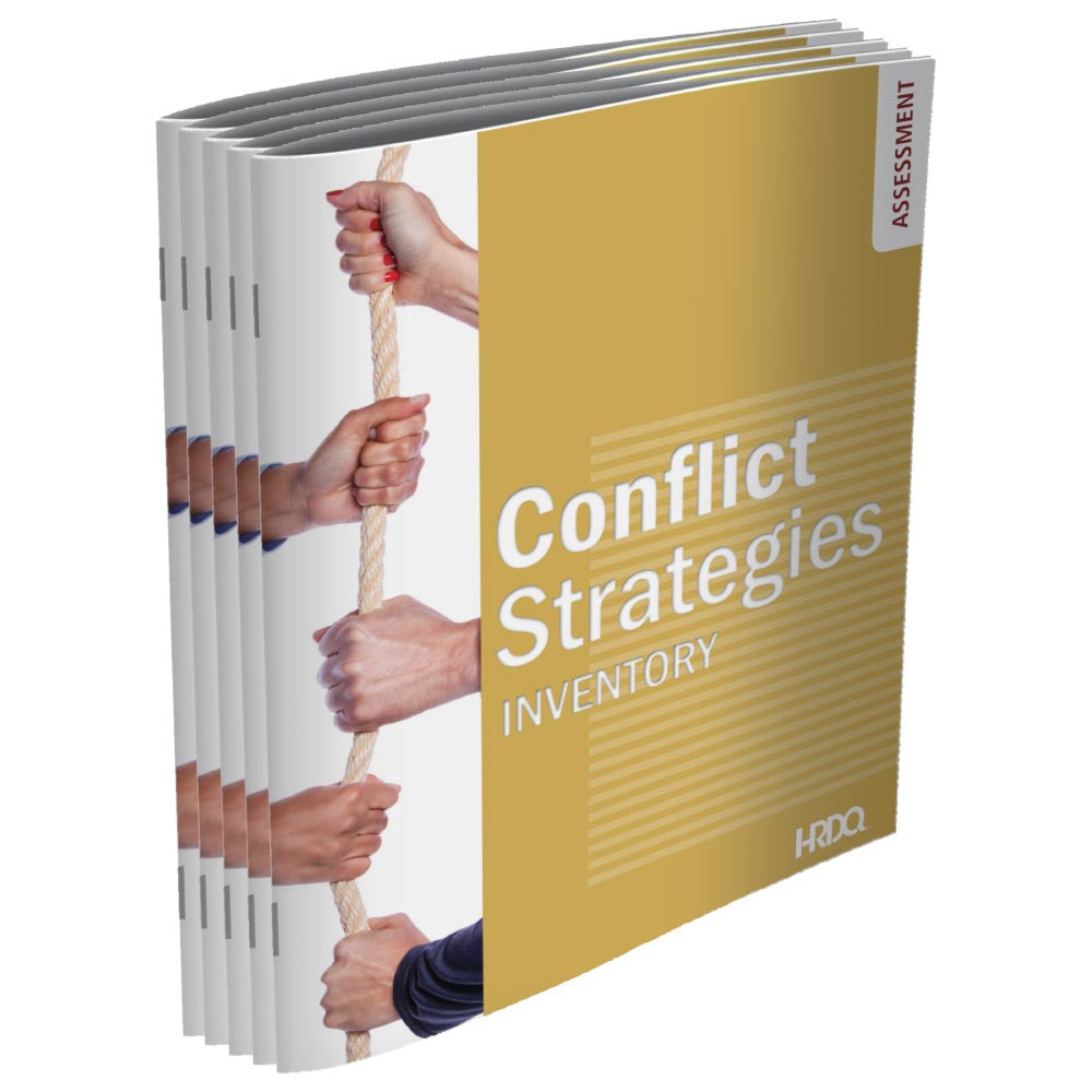 Conflict Strategies Inventory - Self Assessment; set of 5