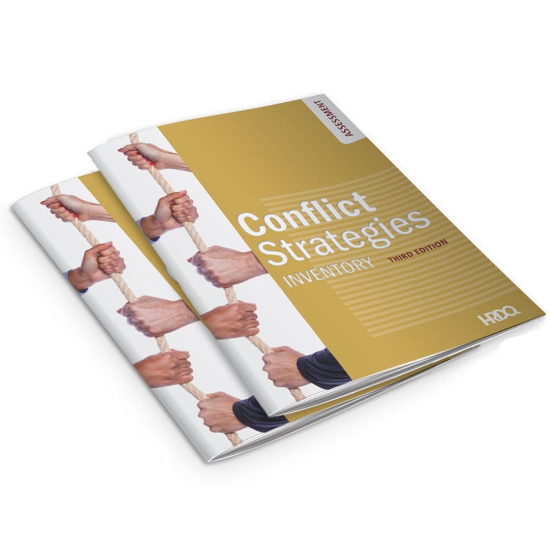 Conflict Strategies Inventory - Self Assessment; set of 5