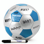 Write your own customizable prompts on the Create-Your-Own Thumball from Trainers Warehouse with the included marker