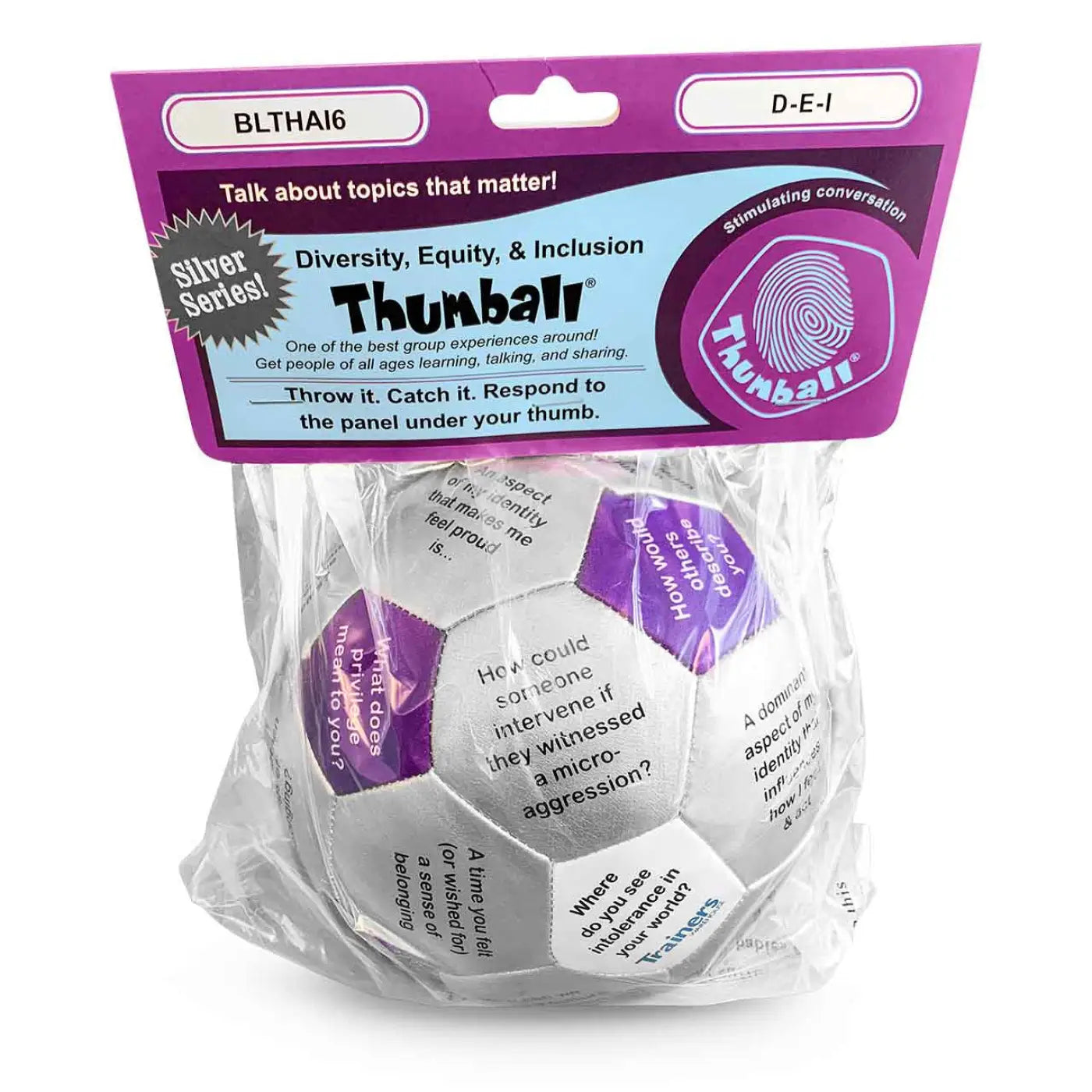 D-E-I Thumball  in packaging