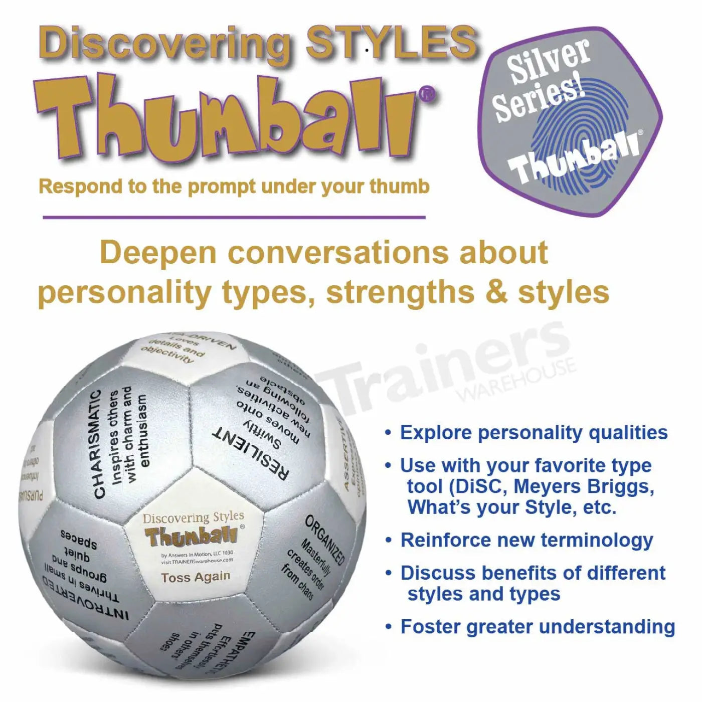 Discovering Styles Thumball - Thumball - Trainers Warehouse