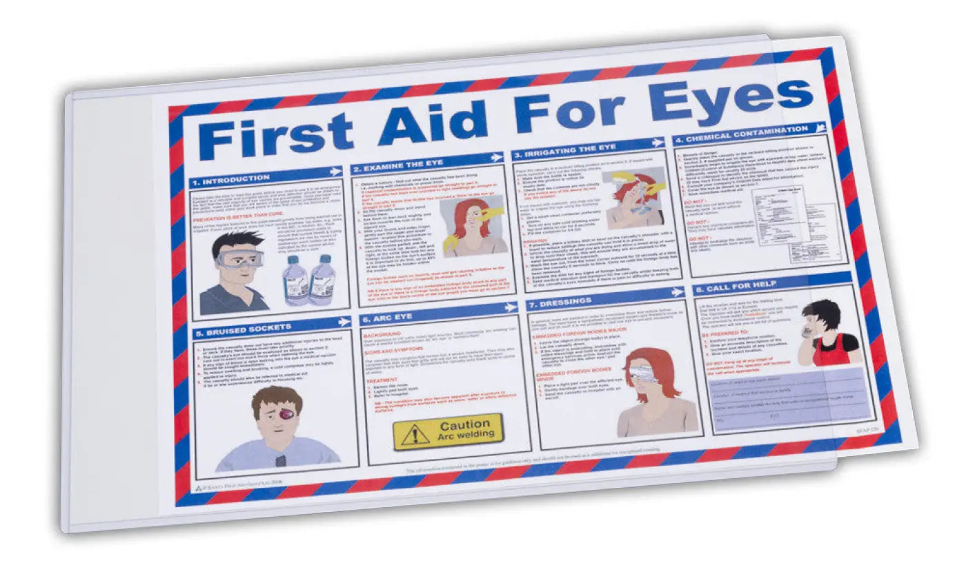 11x14 poster sliding into plastic DocU-Sleeve pocket