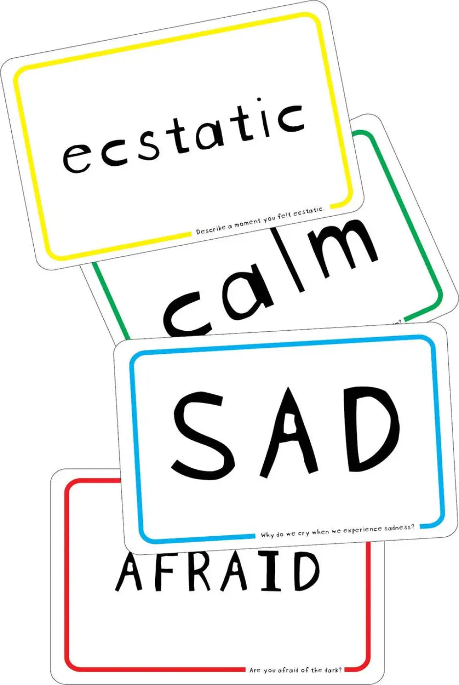 Emotions Card Deck Sample Cards