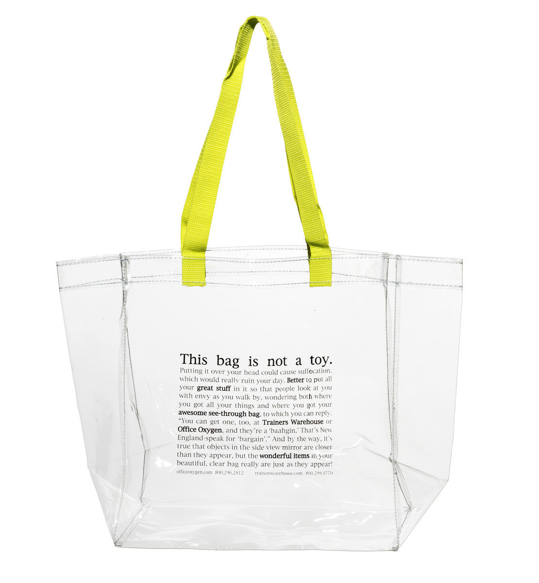 Big Clear Tote Bag
