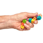 FlexiBlox Wooden Fidget Toy; in hand