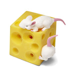 Cheese & Mice Squeeze toy
