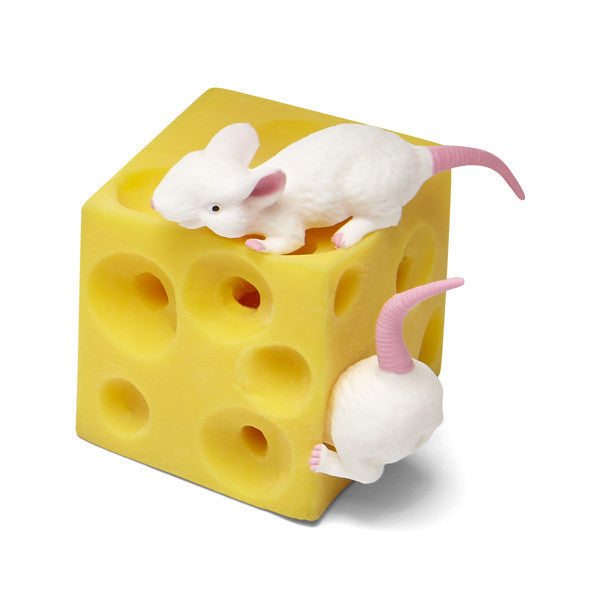 Cheese & Mice Squeeze toy