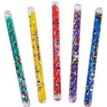Mini Glitter Wand; 5 assorted colors