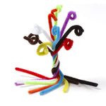 Pipe Cleaners; formed into tree
