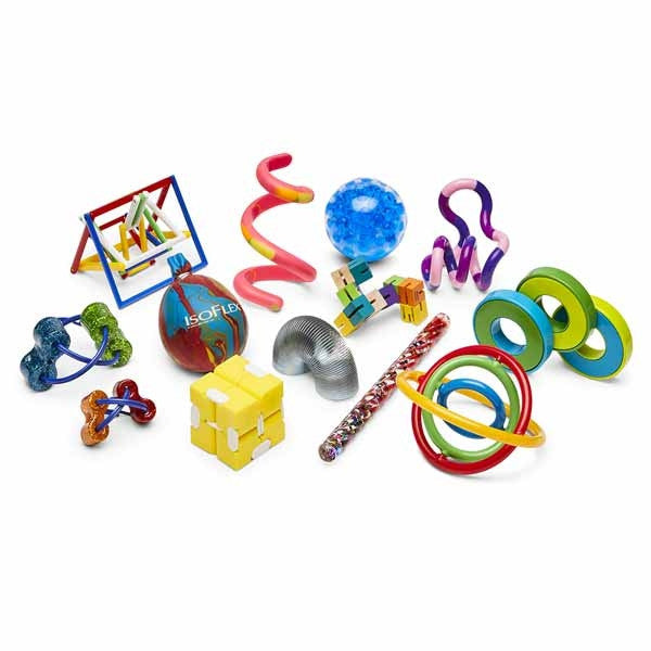 Basic Fiddle Set -- 13 fidget toys