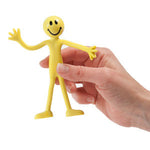 Tall Smiley Bendable Guy; in hand