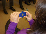 Colourblind Communication & Team-building Kit; in use
