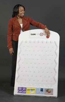Plinko Prize Board; white