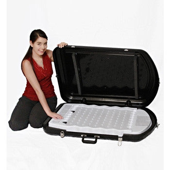 Carry Case for Mini Plinko Prize Board; open