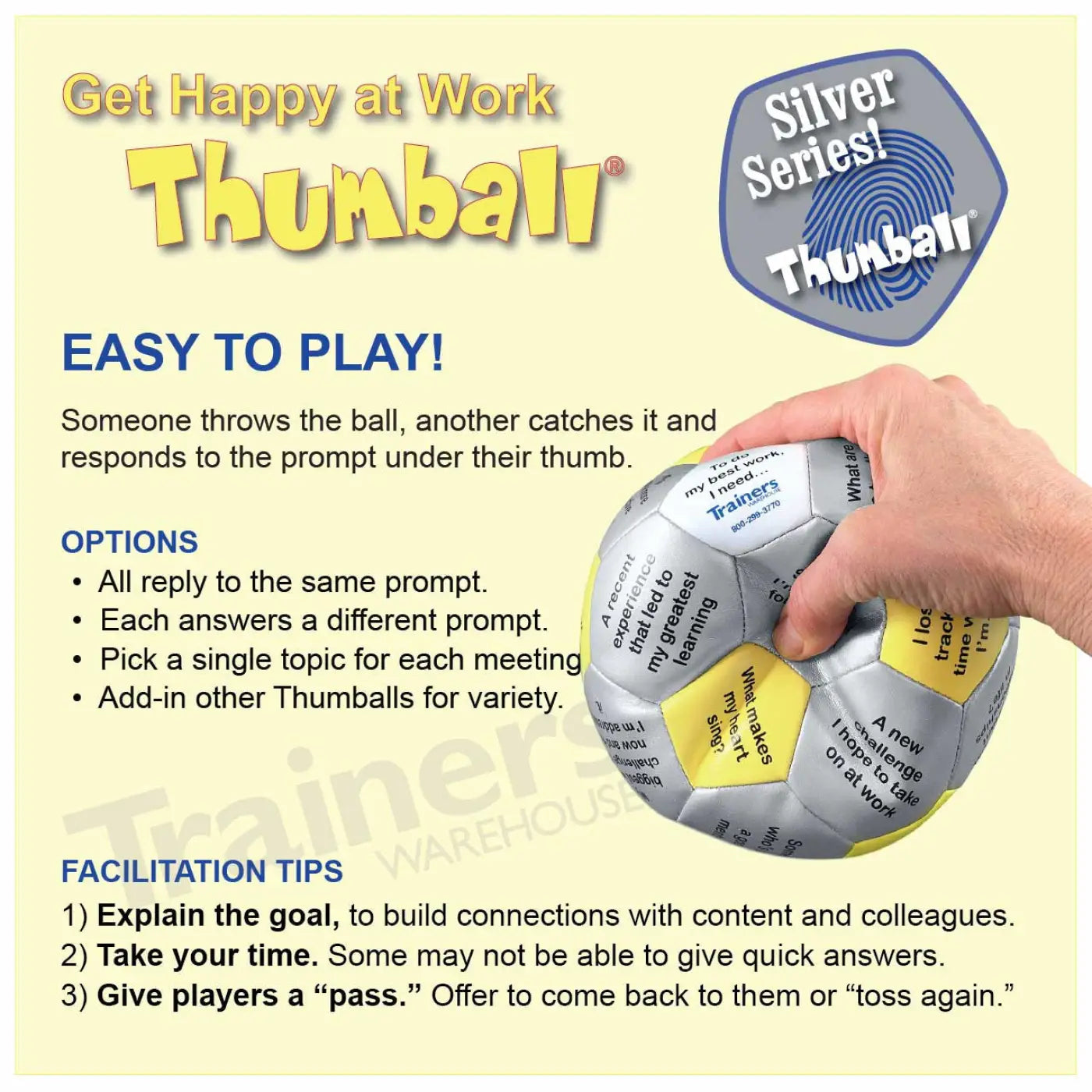 Get Happy at Work Thumball - Thumball - Trainers Warehouse