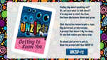 UNZiP-it! Remote w/ Getting to Know You Prompts - splash screen