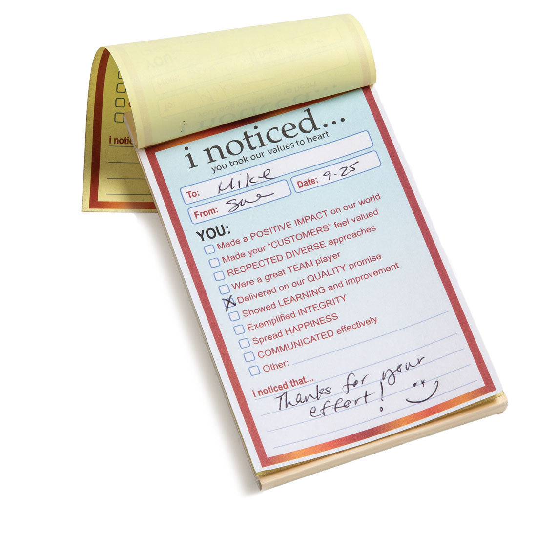 I Noticed Pads; one pad