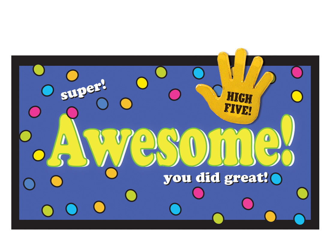 Awesome Cards & High Five Lapel Pins