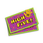 High Five Lapel Pins & Cards