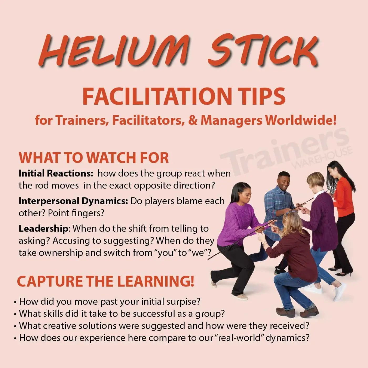 Helium Stick - TeamBuilding - Trainers Warehouse