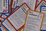 Kind Cards Spread Out Random