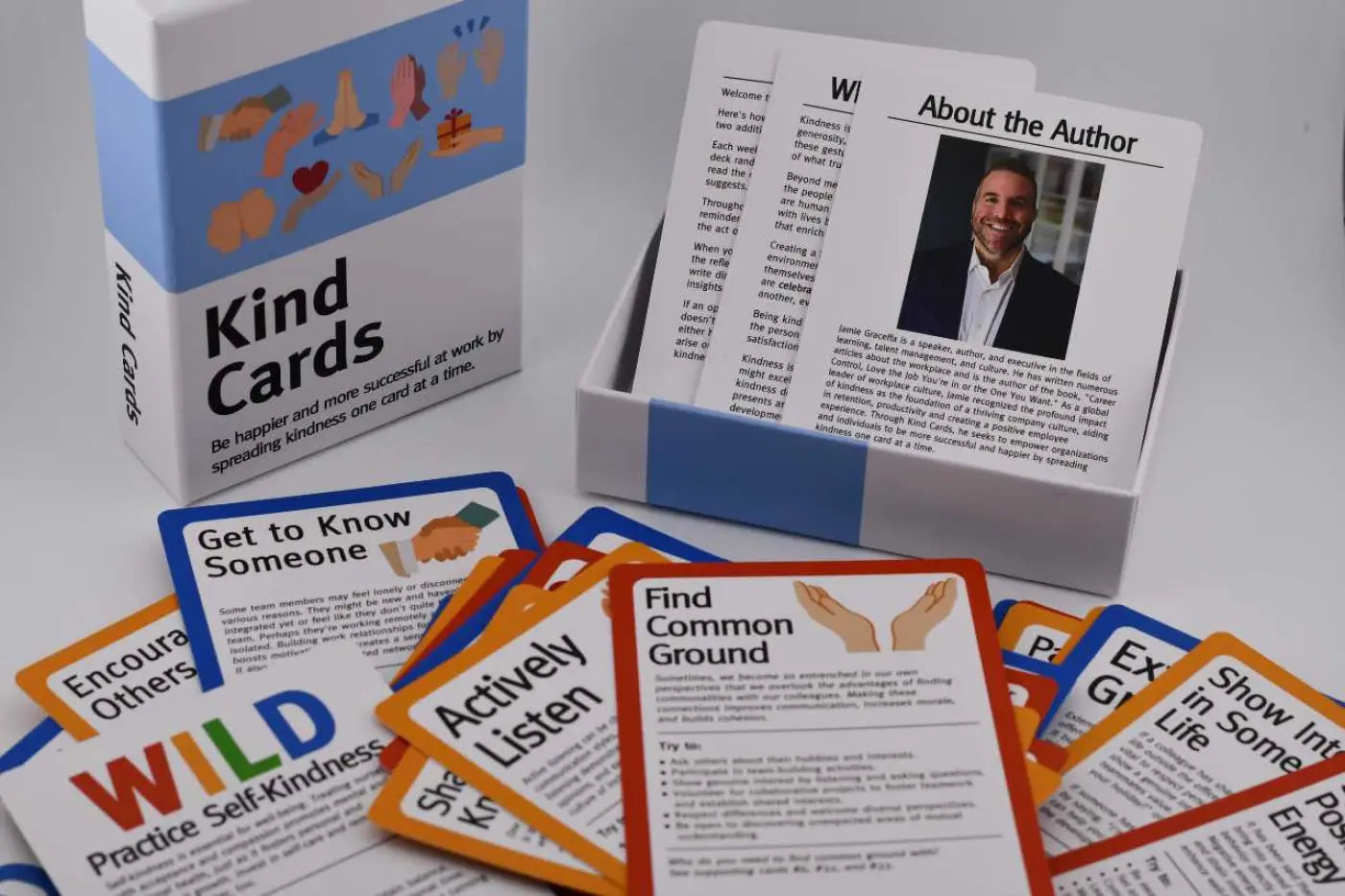 Kind Cards with Author