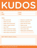 Kudos Notes for Work Closeup