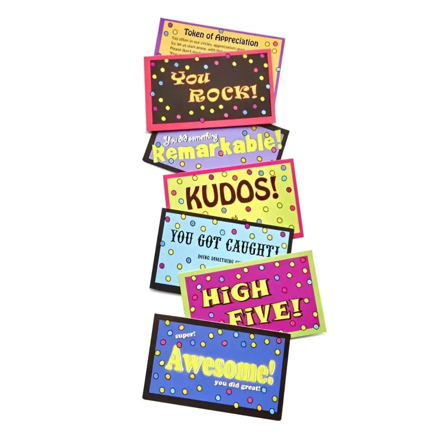 Kudos Card Set; 7-variety set