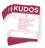 Kudos for Values; 10 pads