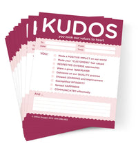 Kudos for Values; 10 pads